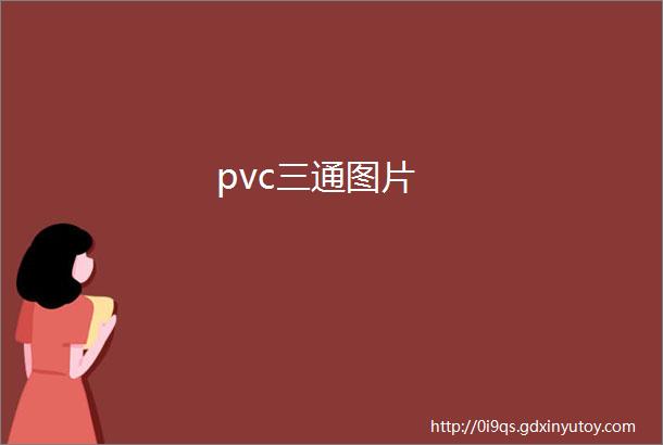 pvc三通图片